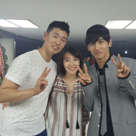 150827 Old Photos of TVXQ! Backstage with Han Sunsoo at T1ST0ry Encore Concert in Seoul 000